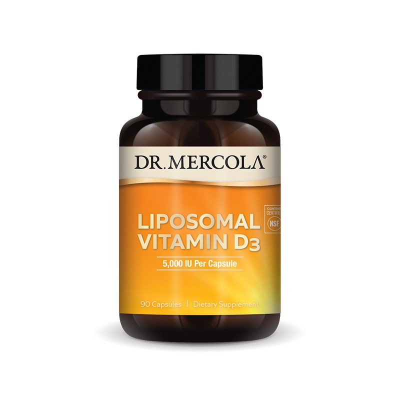 Vitamine D3 liposomale 5000UI de Dr. Mercola