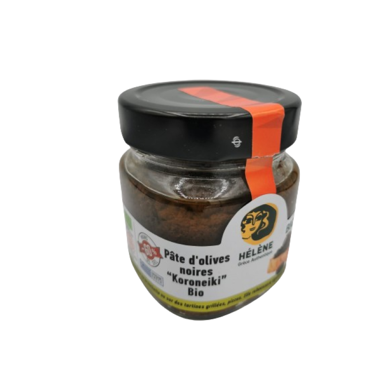 Tapenade olives Koronkeiki biologique Hélène Grèce Authentique