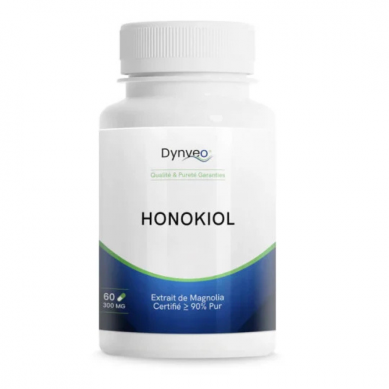 Honokiol pur 90% extrait de Magnolia officinalis 300 mg - 60 gélules vegan Dynveo