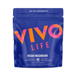 Reishi 15:1 – Fruiting body uniquement – Soutien immunitaire et bien-être – Vegan – Vivo Life