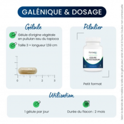 Iodure de Potassium Dynveo - galénique et dosage