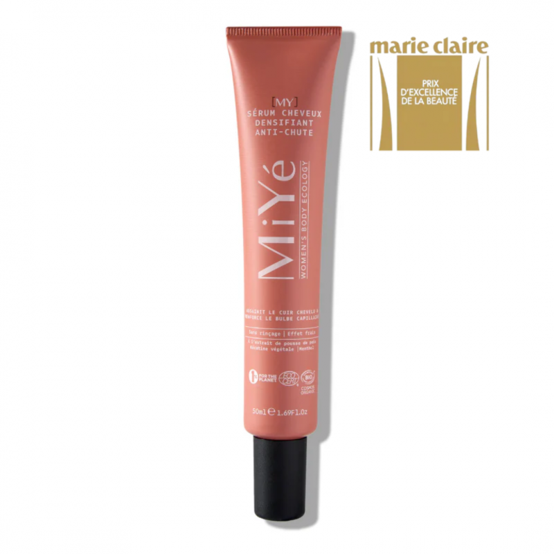 Sérum cheveux bio Miyé  anti-chute -format tube de 50ml