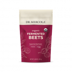 Sachet de poudre de betterave rouge fermentée Dr. Mercola 142 g