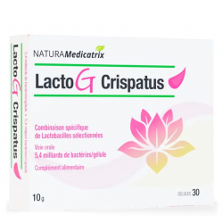 LactoG Crispatus NATURAMedicatrix – boîte de 30 gélules
