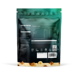 Sachet Vivo Life Perform Protein Banana Bread 936 g, protéine végétale complète vegan avec BCAA