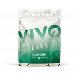 Sachet Vivo Life Clean Protein Vanille 900 g, protéine végétale complète vegan et sans gluten.