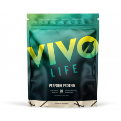 Sachet Vivo Life Perform Protein Vanille 936 g, protéine végétale complète vegan et sans gluten.