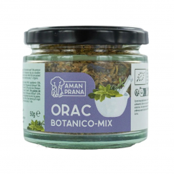 Amanprana ORAC Botanico Mix Mild bio 50 g, mélange doux d’herbes, épices, algues et fleurs