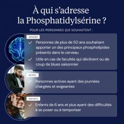 Dynveo Phosphatidylsérine végétale, à qui s'adresse la phosphatidylsérine