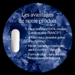 Dynveo Magnésium Bisglycinate Chélaté TRAACS® : avantages du produit