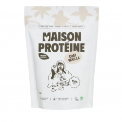 Protéine végétale bio Cosy Vanilla à la vanille – Maison Protéine – Sachet de 450 g