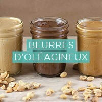 Purées d’oléagineux bio | Amande, noisette, sésame